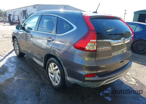 2015 Honda Cr-V Ex-L из США, поврежденный, VIN 2HKRM3H73FH552201